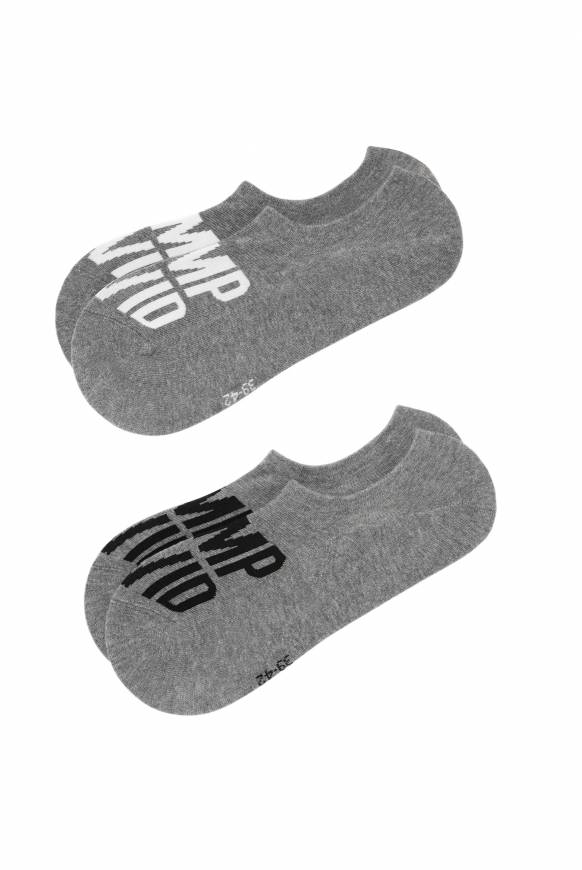Soccx Sneakersocken Low im Doppelpack grey melange Letzte 2 Tage