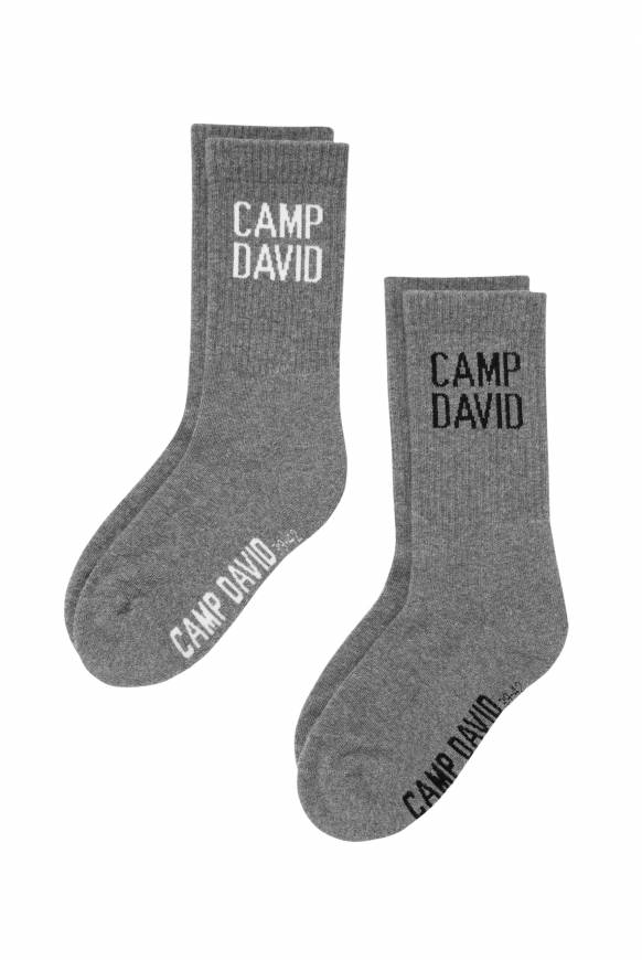 Soccx Tennissocken mit Logo im Doppelpack grey melange Bis zu 55% Rabatt