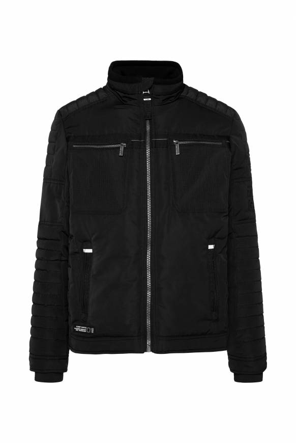 Soccx Winterjacke im Biker-Design black Clearance-Verkauf