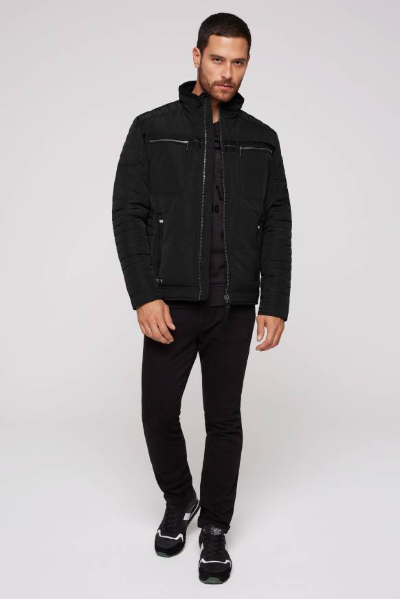 Soccx Winterjacke im Biker-Design black Clearance-Verkauf