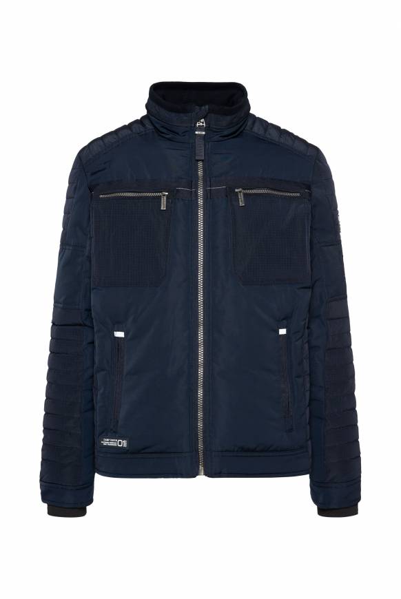 Soccx Winterjacke im Biker-Design blue navy Kostenloser Versand international