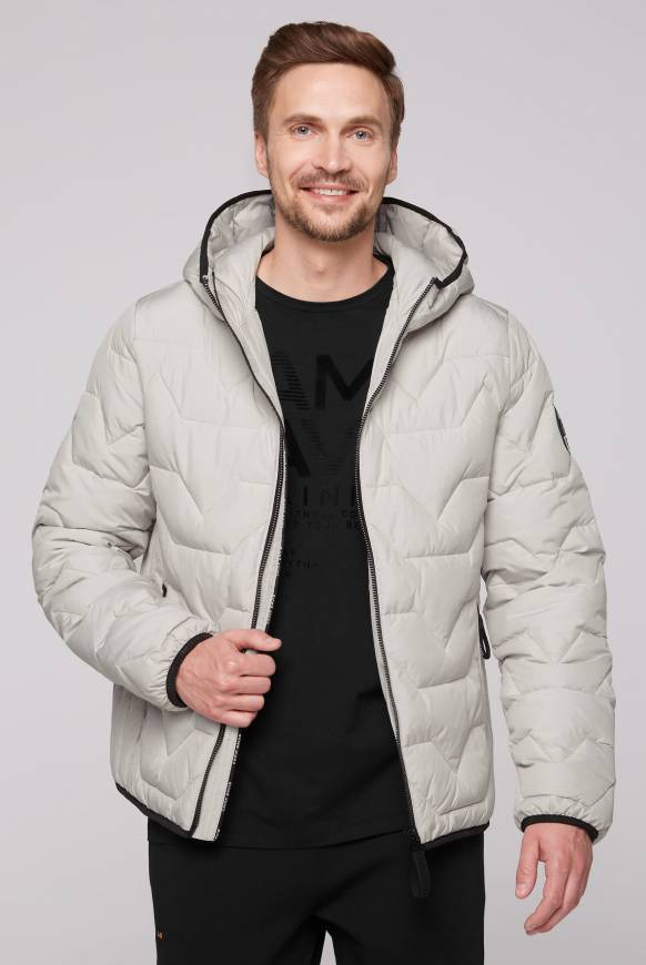 Soccx Winterjacke mit Stepp-Design light grey 2025