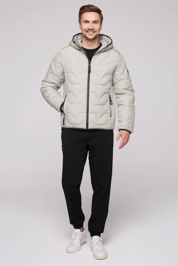 Soccx Winterjacke mit Stepp-Design light grey 2025