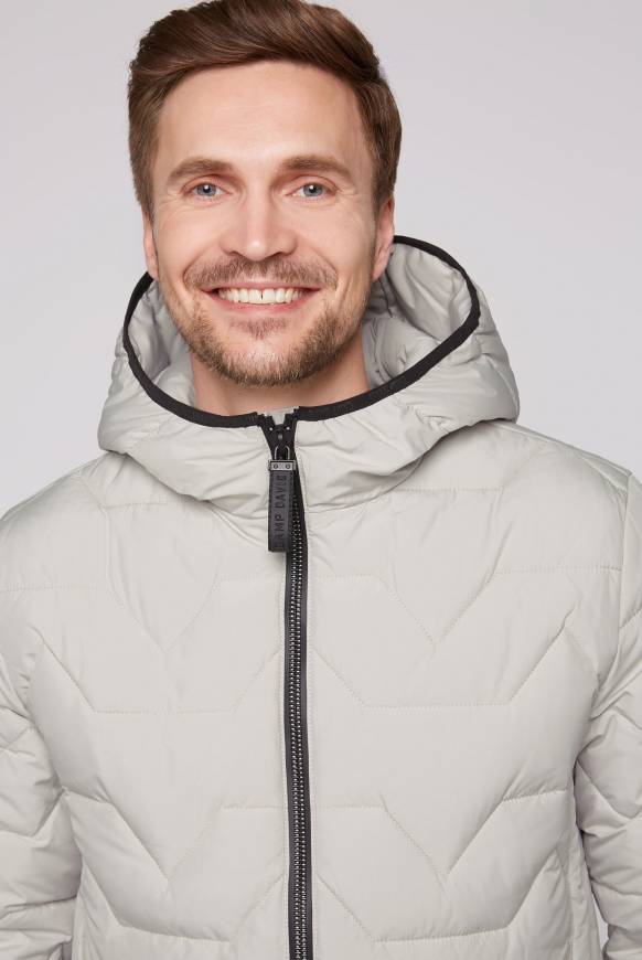 Soccx Winterjacke mit Stepp-Design light grey 2025