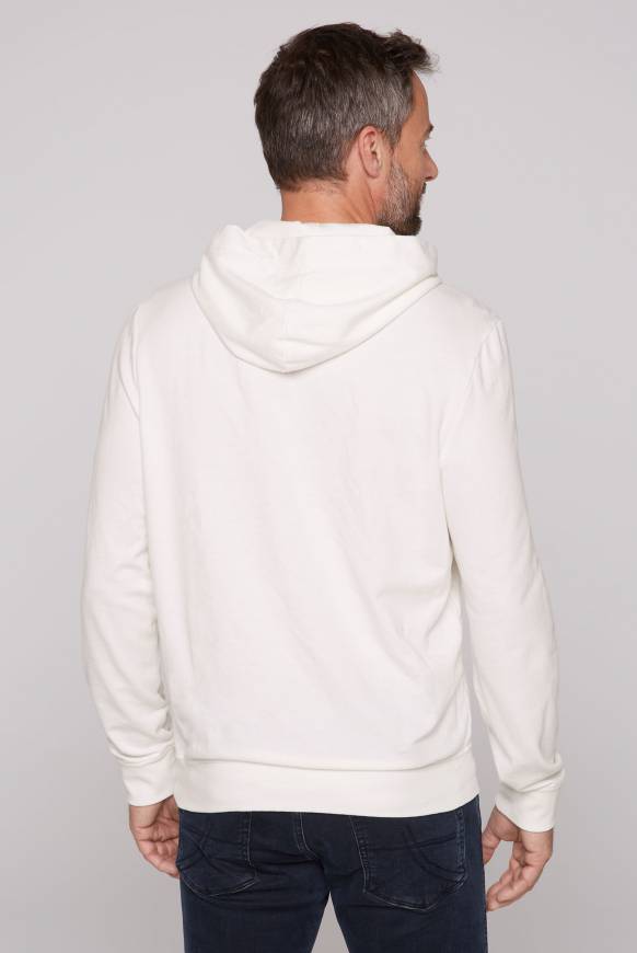 Soccx Hoodie mit Spray-Effekt-Artwork ivory Preisnachlass