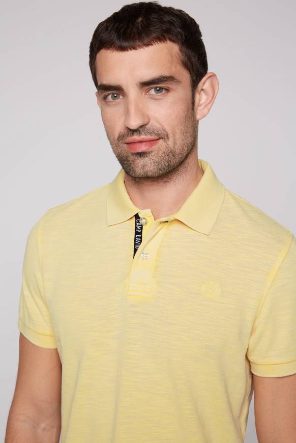 Soccx Kurzarmpolo aus Pikee mit Logostick sun 50% Rabatt für begrenzte Zeit