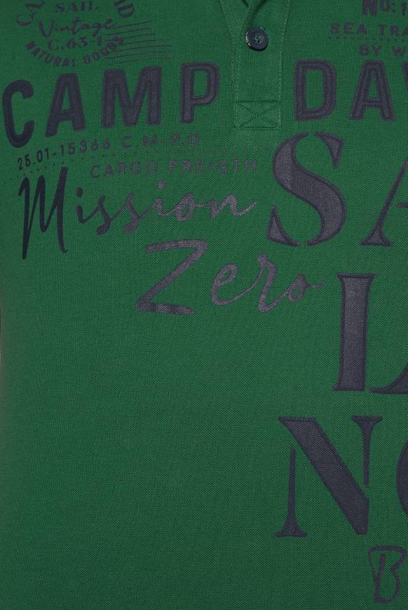Soccx Pikee-Poloshirt mit Sailing Print raw green Hotsell