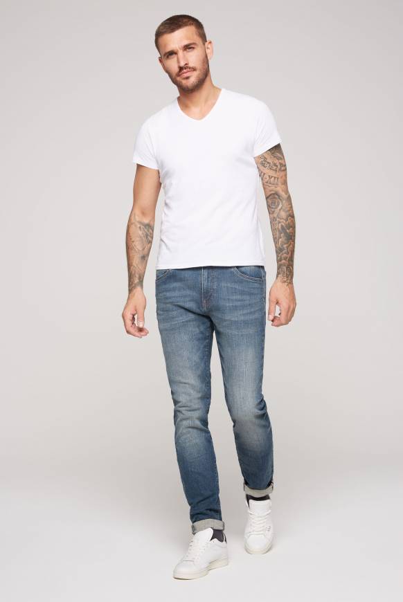 Soccx Jeans MA:X Regular Fit denim blue Lagerräumung