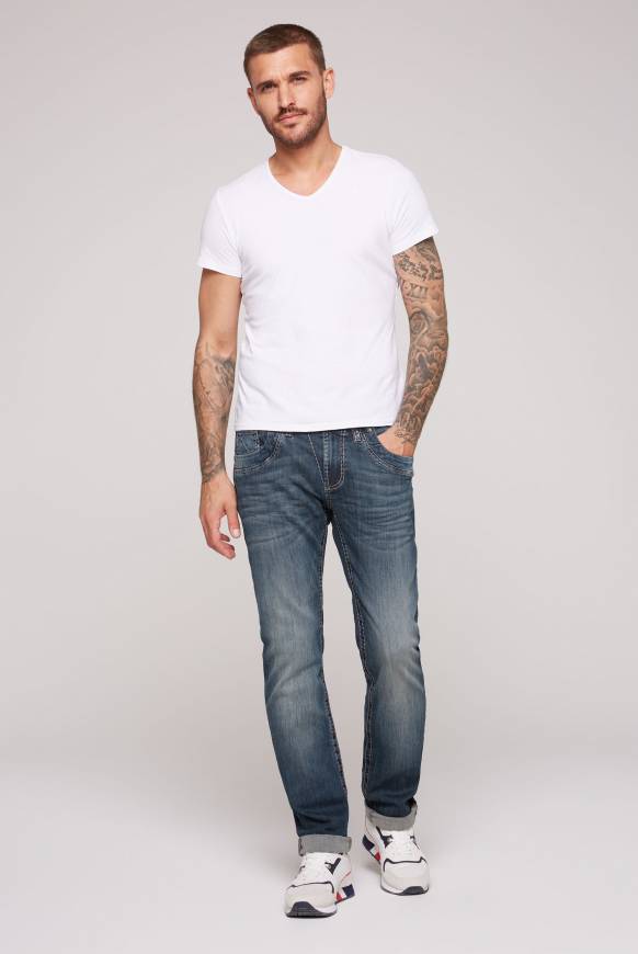 Soccx Jeans NI:CK Regular Fit blue used Zeitlich begrenztes Angebot