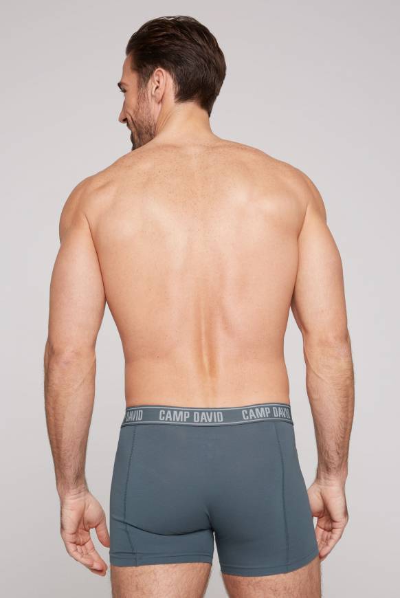Soccx Boxershorts mit Logo-Bund surf grey Saisonale Angebote