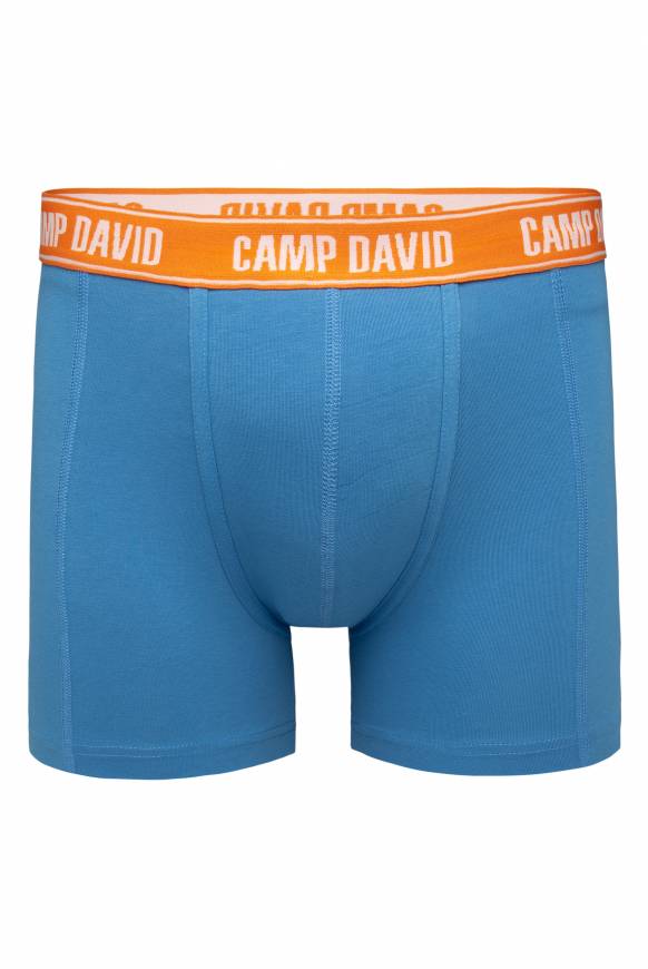 Soccx Boxershorts mit Logo-Bund scuba blue Räumungsverkauf