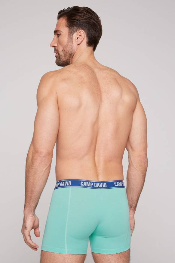 Soccx Boxershorts mit Logo-Bund cool mint Kauf eins, bekomm eins gratis