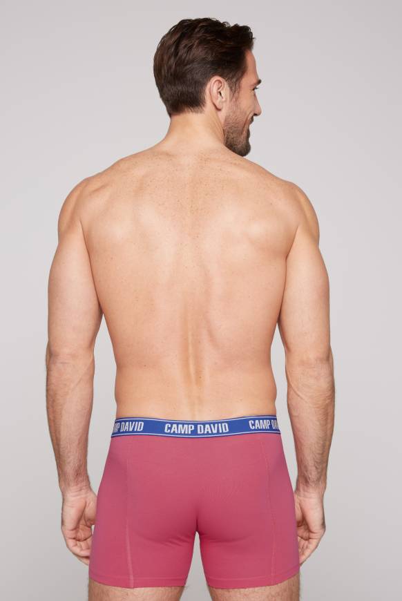 Soccx Boxershorts mit Logo-Bund summer pink Sonderangebote