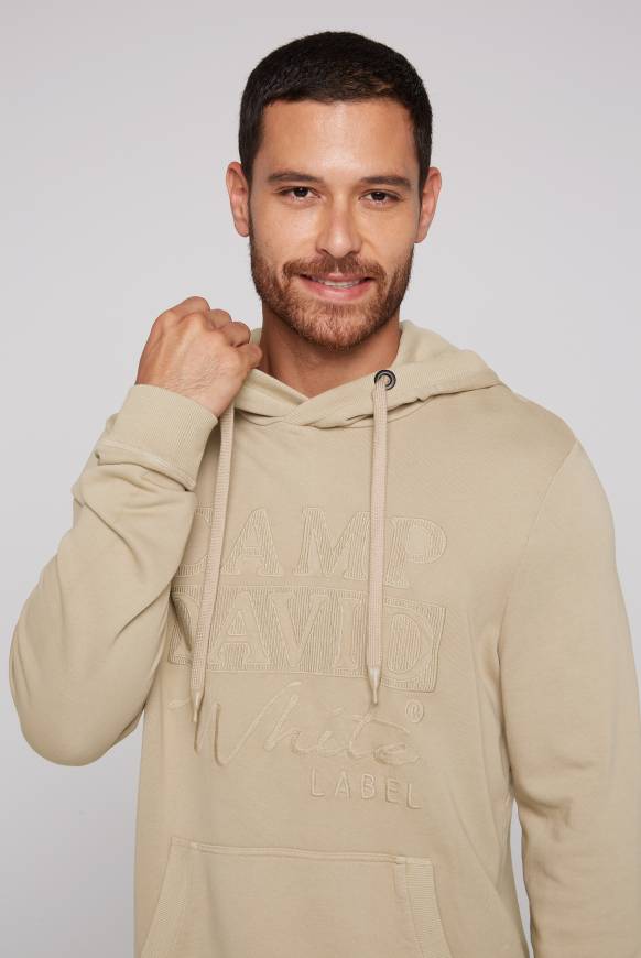 Soccx Hoodie mit tonigem Logo Artwork tan Top Angebot