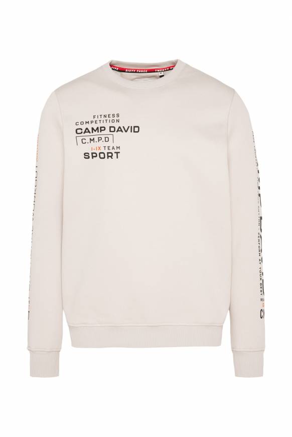 Soccx Sweatshirt mit Label Prints shell Speichern exportieren
