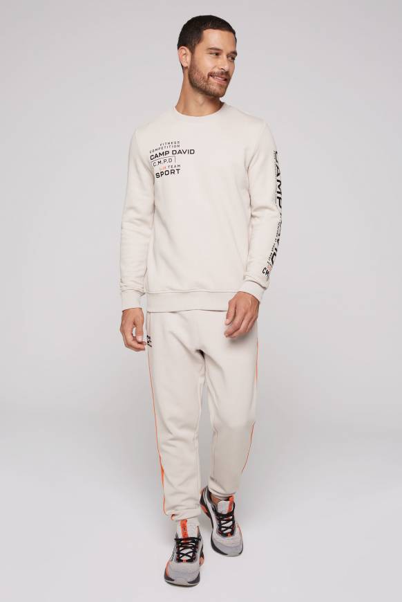 Soccx Sweatshirt mit Label Prints shell Speichern exportieren