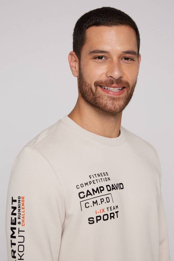 Soccx Sweatshirt mit Label Prints shell Speichern exportieren