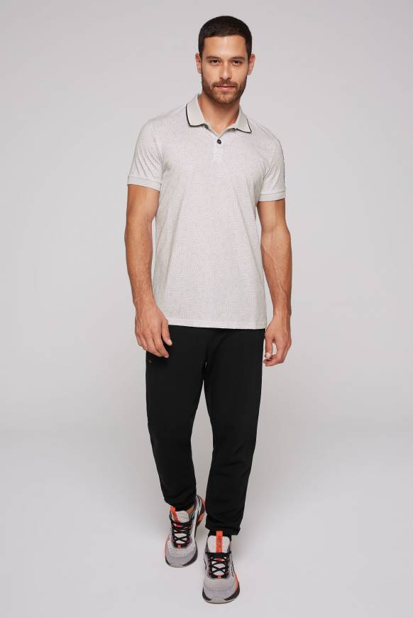 Soccx Poloshirt mit All Over Print shell Fabrikverkauf