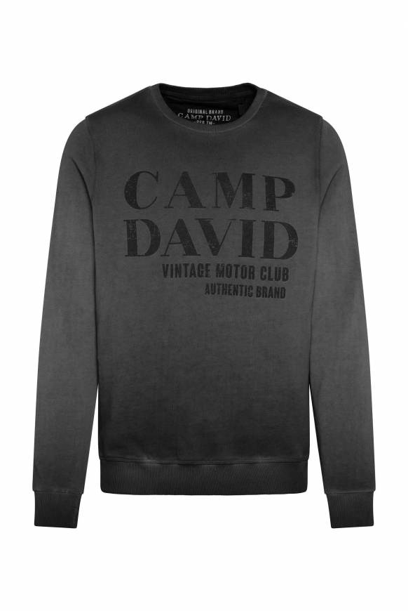 Soccx Sweatshirt mit Vintage Print black Bis zu 50% Rabatt