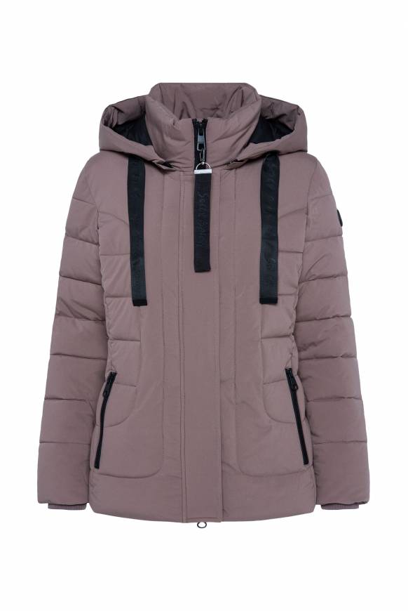 Soccx Puffer-Jacke mit abtrennbarer Kapuze brown Neueste Stile