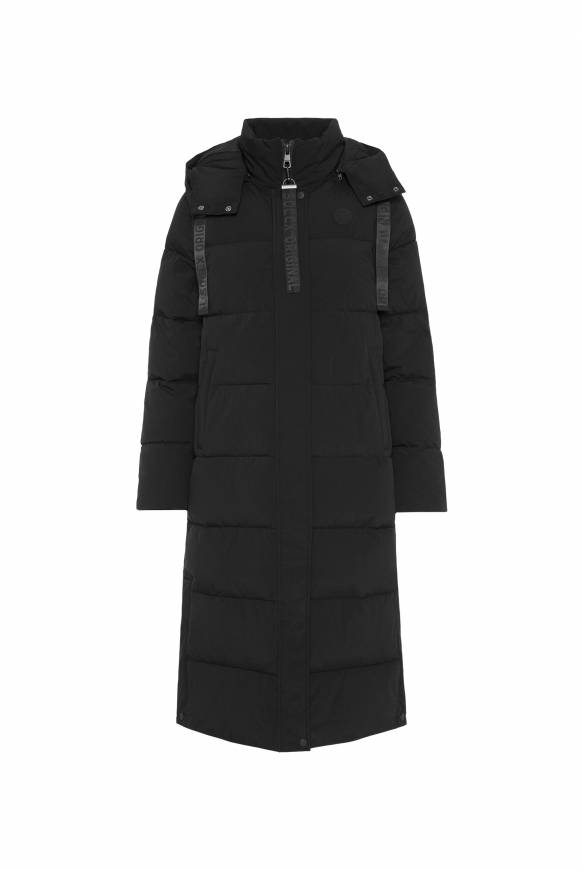 Soccx 2-in-1 Puffer Coat und Weste black Sonderangebot der Fabrik