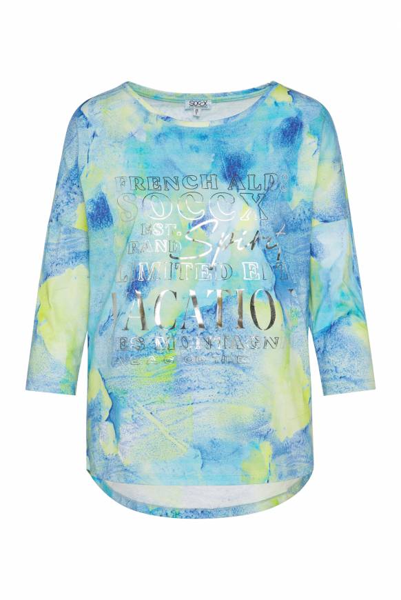 Soccx Shirt mit All Over Print und 3/4-Ärmeln ivory Bestseller