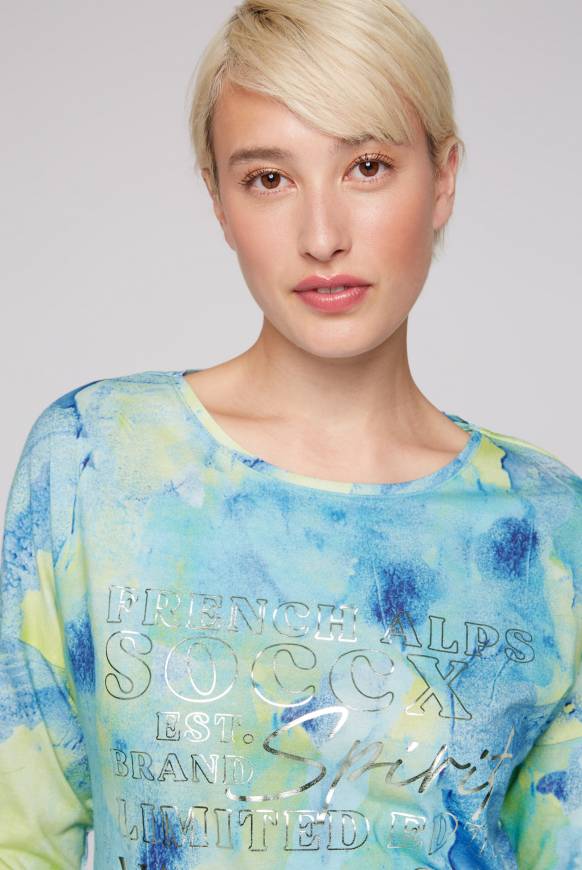 Soccx Shirt mit All Over Print und 3/4-Ärmeln ivory Bestseller