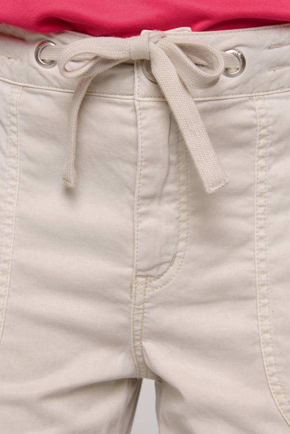 Soccx Cargohose mit Print Artwork stone beige Günstig kaufen