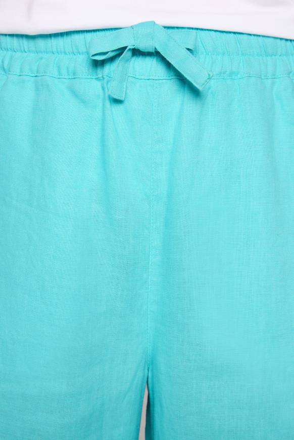 Soccx Culotte aus Leinen mit Elastikbund lagoon blue Flash Sale