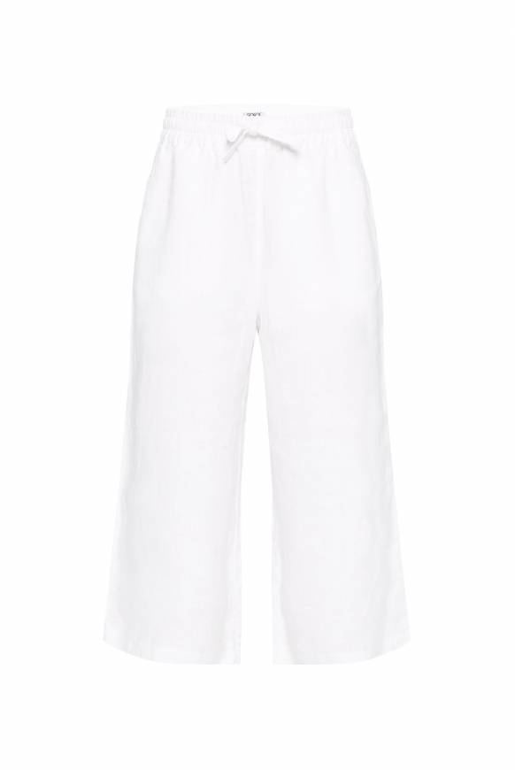 Soccx Culotte aus Leinen mit Elastikbund opticwhite Begrenztes Angebot