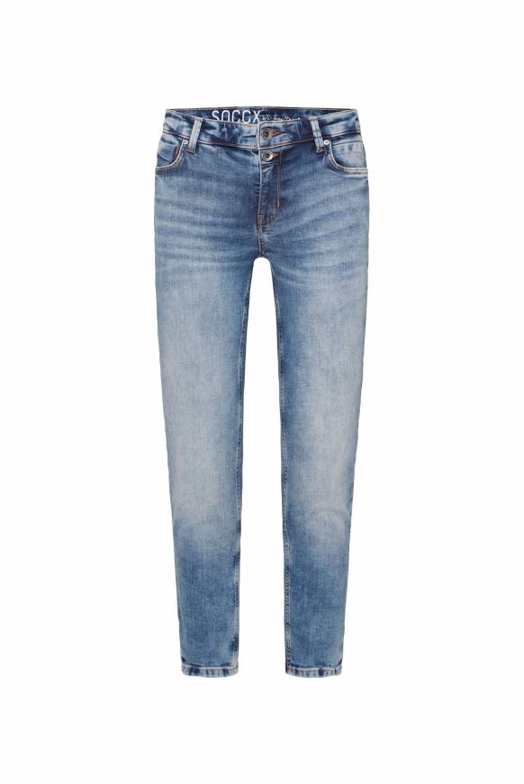 Soccx Jeans SU:SI Regular Fit smooth blue Online Outlet