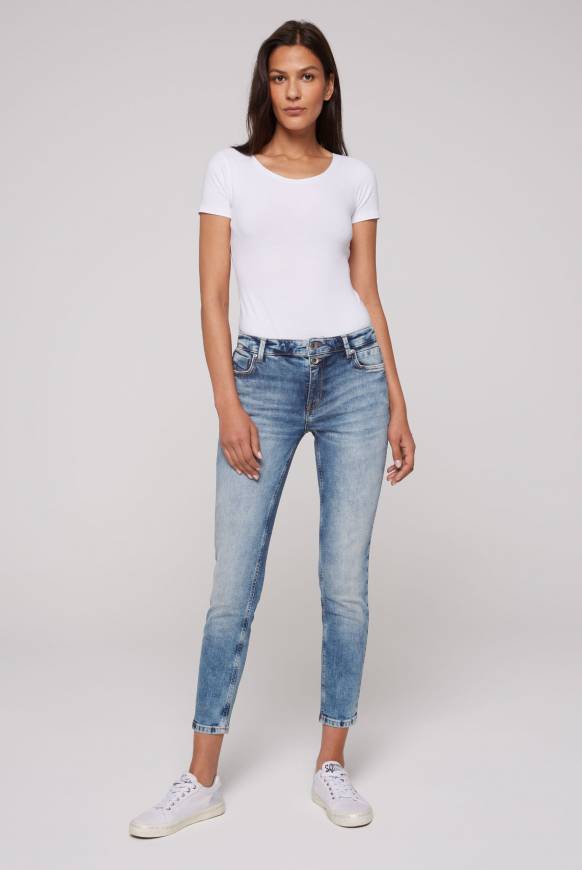 Soccx Jeans SU:SI Regular Fit smooth blue Online Outlet