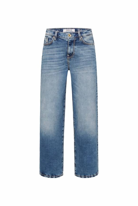 Soccx Jeans NA:DI Regular Fit blue grey Zeitlich begrenztes Angebot