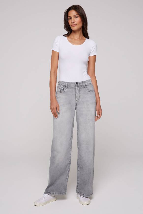 Soccx Jeans NA:DI Regular Fit grey wash Exklusive Angebote