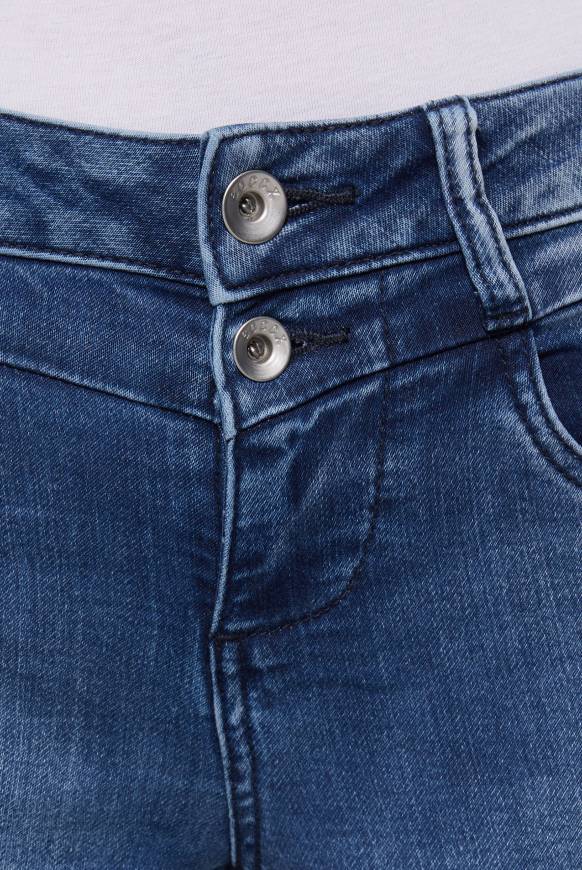 Soccx Jeans MI:RA Slim Fit blue printed jogg Große Rabatte