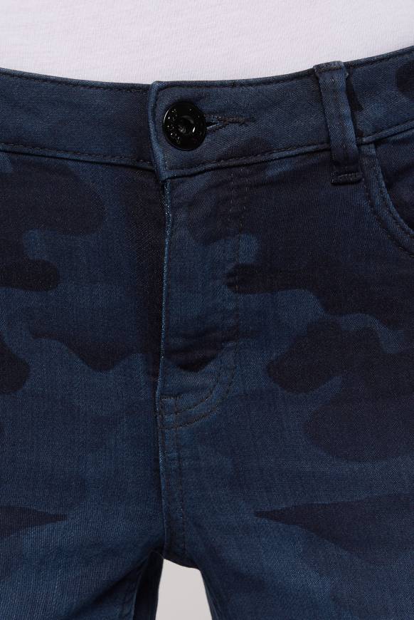 Soccx Jeans MI:RA Slim Fit blue camouflage Bestseller