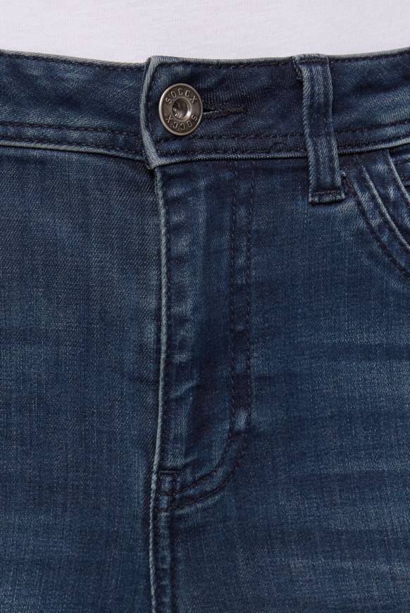 Soccx Flared Jeans PA:LA Regular Fit deep sea Saisonale Angebote