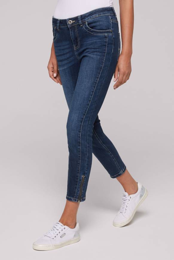 Soccx Jeans MI:RA Slim Fit deep blue Sonderangebote