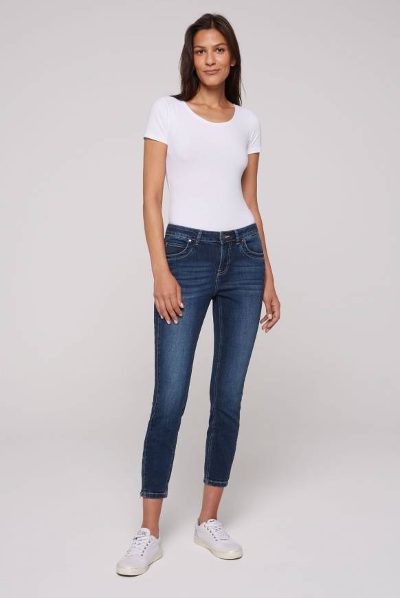 Soccx Jeans MI:RA Slim Fit deep blue Sonderangebote