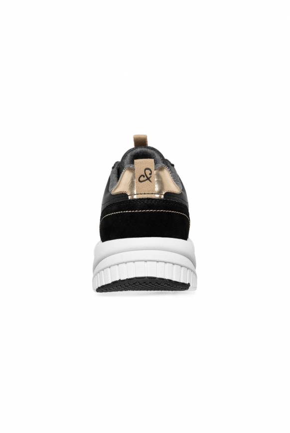 Soccx Leichter Sneaker mit Glitter-Design black Letzte 3 Tage