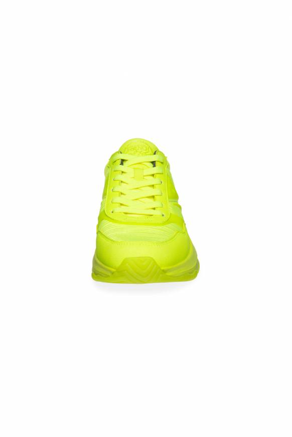 Soccx Fashion Sneaker im tonigen Materialmix neon lime Letzte 2 Tage