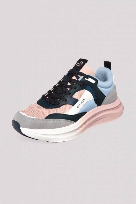 Soccx Sneaker im bunten Materialmix mit Dip-Dye-Sohle rose blush Letzter Tag
