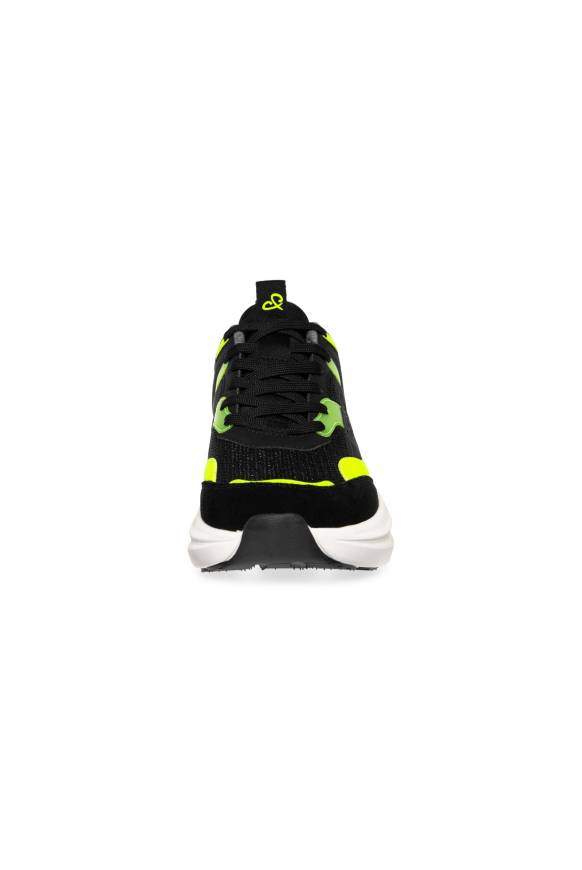 Soccx Sneaker im Materialmix mit Dip-Dye-Sohle black Zeitbegrenzte Promotion