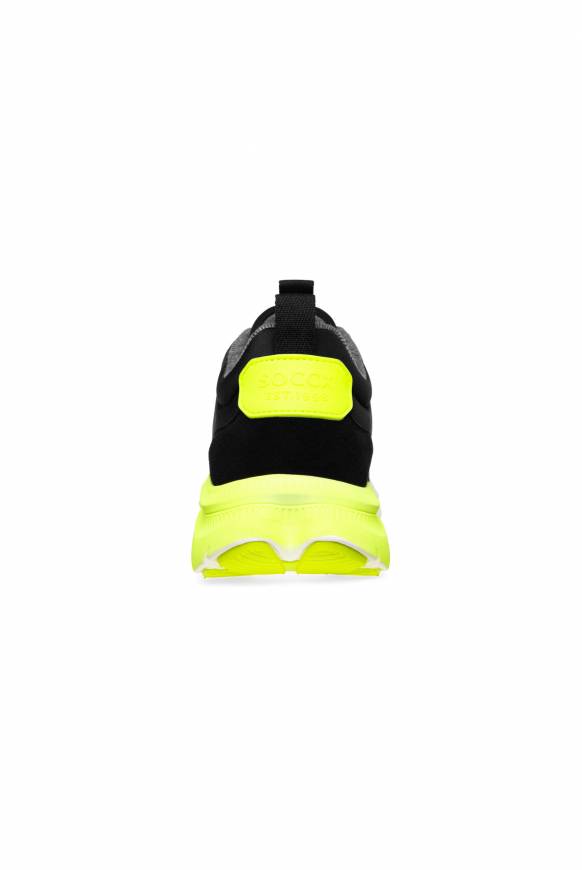 Soccx Sneaker im Materialmix mit Dip-Dye-Sohle black Zeitbegrenzte Promotion