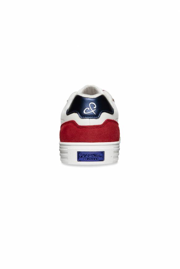 Soccx Retro Sneaker clear red/white Bis zu 65% Rabatt