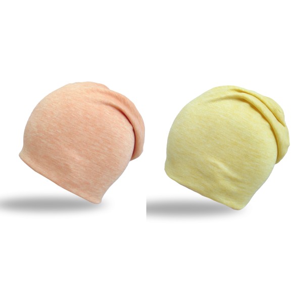 Sonia Originelli Beanie Mütze "Pastell" Unisex Meliert Jersey 50% Rabatt für begrenzte Zeit