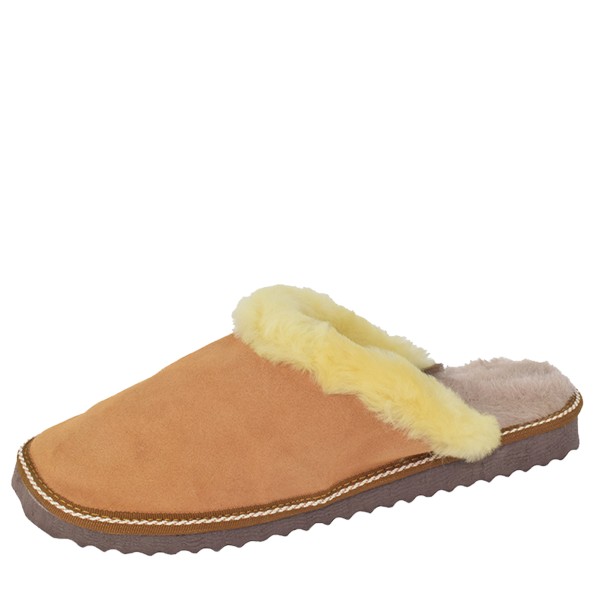 Sonia Originelli Damenpantoffel Schuhe Schaf Lammfell EVA Sohle Leder Günstiger Verkauf