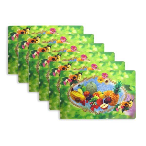 Sonia Originelli 3D "Tischsets" Auflage Unterlage Essen 6 Stück Vatertagsangebot