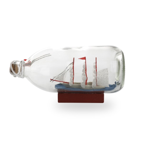 Sonia Originelli Buddelschiff Flaschenschiff "Hamburg" Rumflasche 18cm Exklusive Angebote