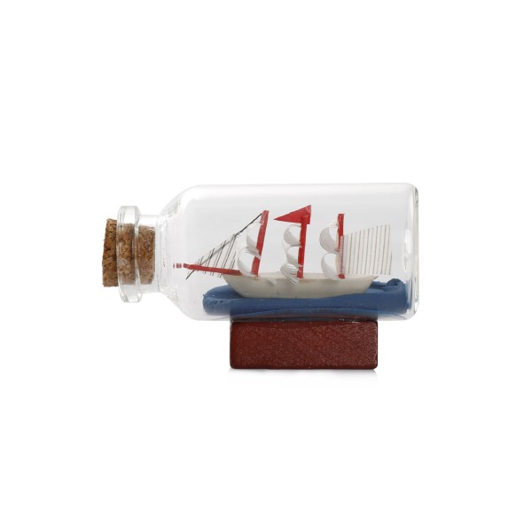 Sonia Originelli Buddelschiffchen Flaschenschiff "Hamburg" Rumflasche 6 cm Blitzangebot